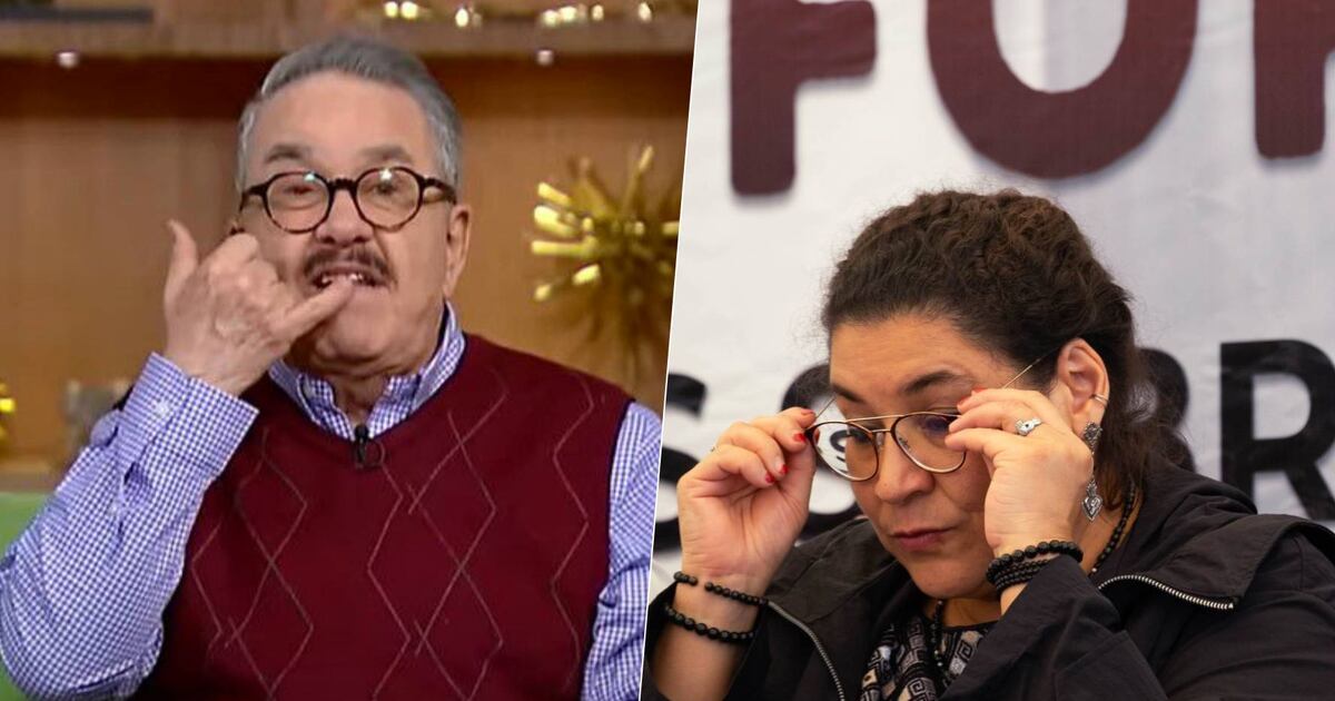 Pedro Sola criticó la vestimenta de Lenia Batres. (Foto: Captura Ventaneando/Cuartoscuro)