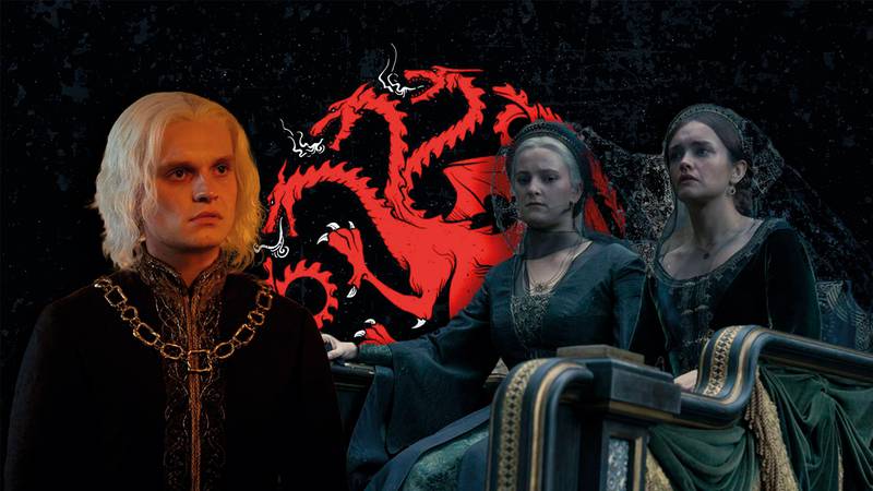 Daeron Targaryen pertenece a la familia real, pero aún no aparece en 'La Casa del Dragón'. (shutterstock, instagram: @houseofthedragonhbo)