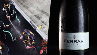 Podios de la F1: ¿Cuánto cuesta el vino espumoso con el que celebran los pilotos?
