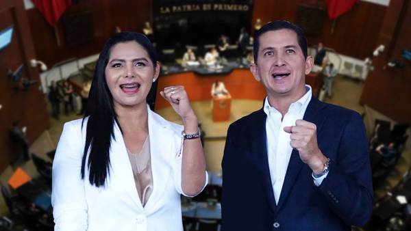 Senadores ‘chapulines’: Ellos son Araceli Saucedo y José Sabino Herrera, que ‘saltaron’ del PRD a Morena