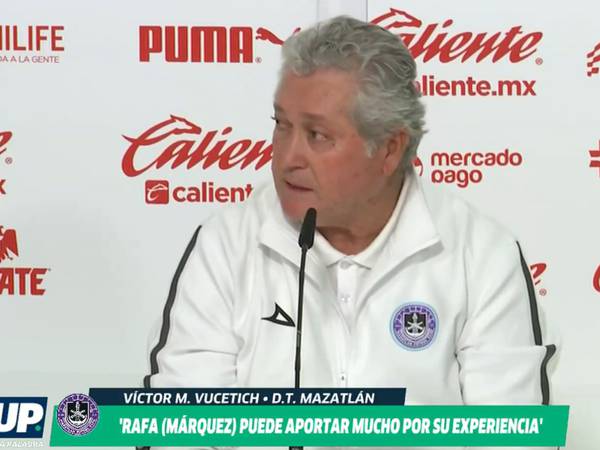 Vucetich sobre llegada de Rafa Márquez al Tri: ‘Su experiencia aportará mucho’ (VIDEO)
