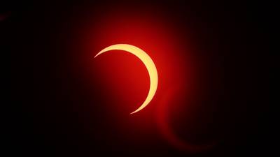 Eclipse solar 2023: Así el ‘anillo de fuego’ oscureció el cielo de México y América (FOTOS)
