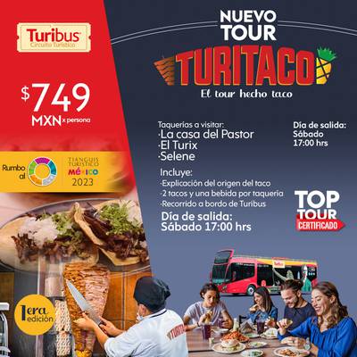 Subeeen!' Lanzan el Turitaco, una ruta de tacos en la CDMX – El Financiero