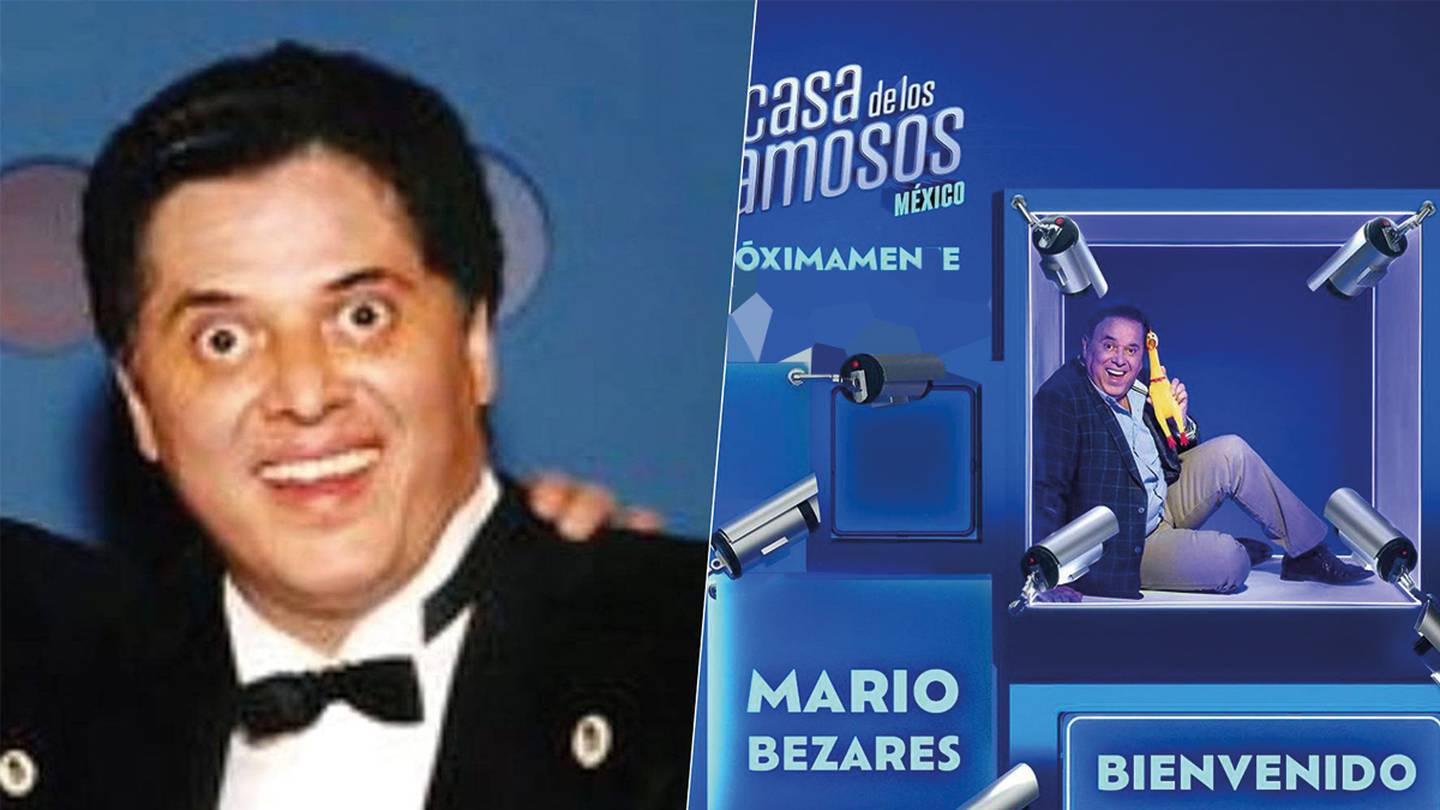 Mario Bezares es el primer participante de 'La Casa de los Famosos MÃ©xico 2'. (Foto: Facebook: Paco Stanley/Instagram @lacasafamososmx)