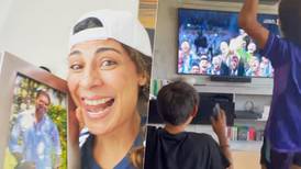 Anna Ferro e hijos de Fernando del Solar celebraron triunfo de Argentina en Qatar 2022