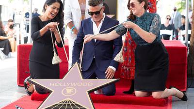 ¡Pisando fuerte! Alejandro Sanz ya tiene su estrella en el Paseo de la Fama de Hollywood