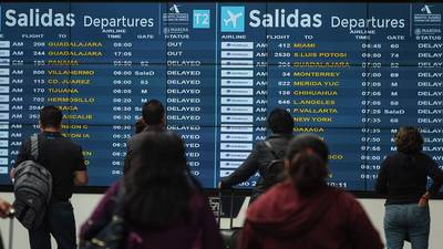 Crecen los viajes aéreos entre México y EU: Flujo de pasajeros aumenta 11.5 por ciento en abril