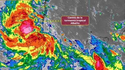 Tormenta tropical ‘Alberto’ toca tierra en SLP: ¿Qué estados esperan fuertes lluvias este jueves?