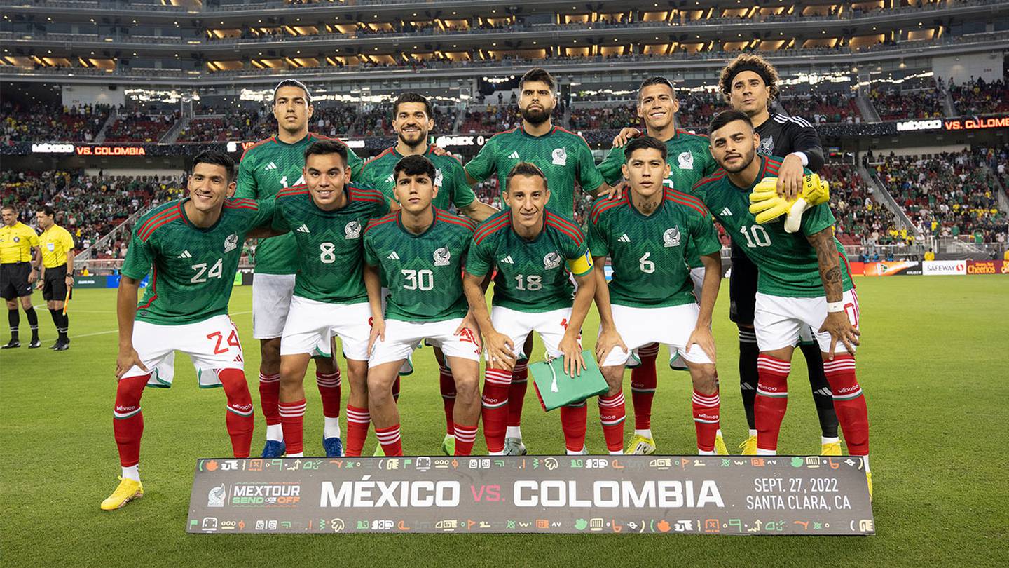 México es la décima Selección mejor valorada de Qatar 2022.