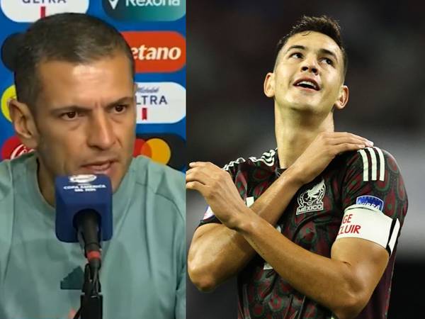 Jaime Lozano confirmó a César Montes como capitán del Tri para el resto de Copa América: ‘Le toca a él’