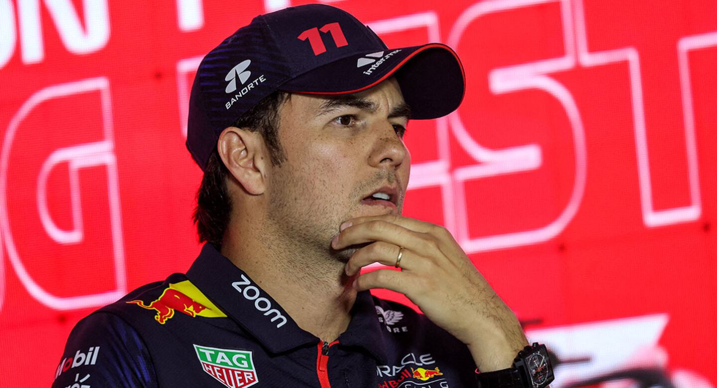 Contrato de Checo no es garantía en Red Bull, dijo piloto neerlandés ...