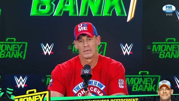 WWE: John Cena anuncia que se retira de la lucha libre y le pone fecha a su último Wrestlemania (VIDEO)