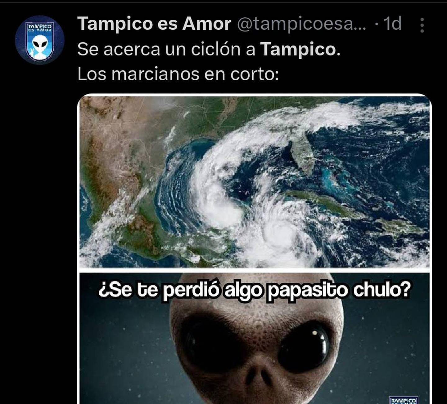 Los memes hacen referencia a los defensores de Tampico: Aliens (Captura; Redes sociales)