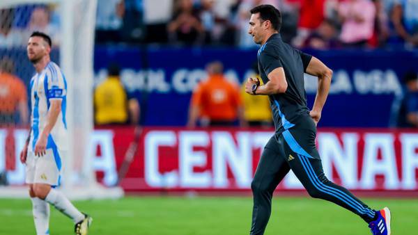 ‘La vara está muy alta’: Scaloni reconoció dificultad para Argentina en Final de Copa América (VIDEO)