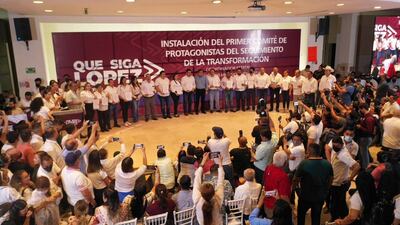 Sinaloa destapa a su 'gallo' rumbo a 2024: 'Que siga López, porque estamos  Agusto' – El Financiero