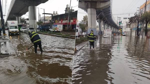 Lluvias ‘atascan’ de tráfico la CDMX: Sigue el reporte de calles inundadas EN VIVO