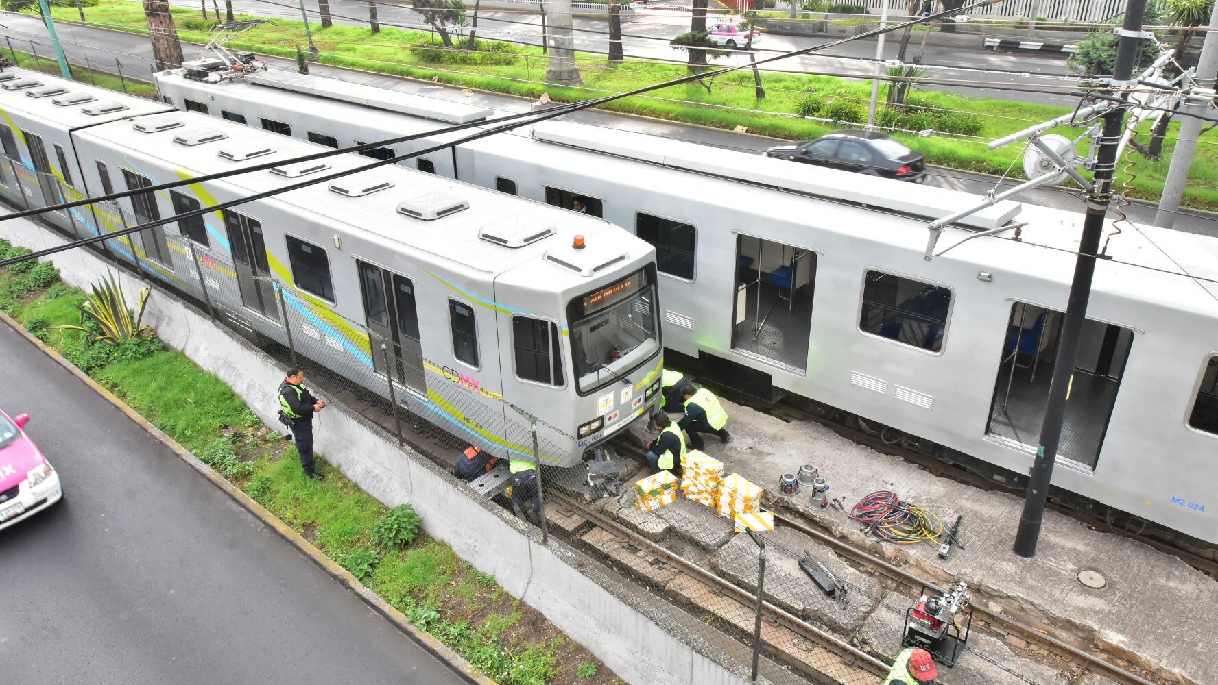 Se Restablece Servicio En El Tren Ligero El Financiero