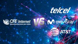 Internet de CFE vs. Telcel, Movistar y AT&T: ¿Qué empresa te da más por una recarga de 200 pesos?