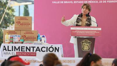 Delfina Gómez entrega programas de Bienestar para municipios del sur del Edomex