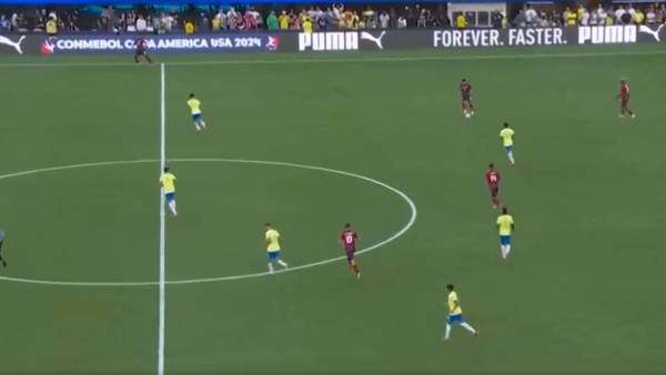 ¡Olé! Afición de Costa Rica le coreó los pases a Brasil en empate de Copa América (VIDEO)