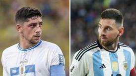 ‘Nunca lo he podido parar’: elogios de Fede Valverde para Messi previo al Argentina vs. Uruguay (VIDEO)
