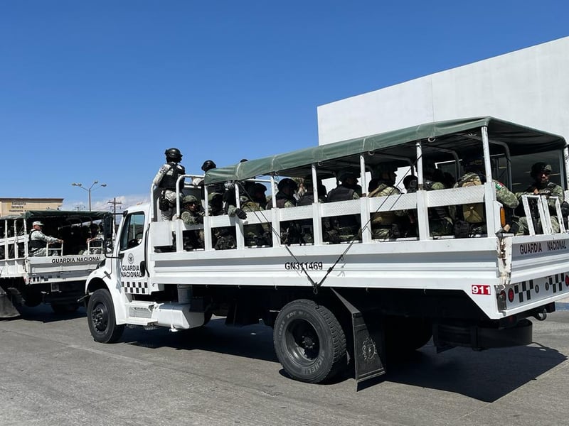 Tras los hechos de violencia en Baja California, arribaron 300 elementos de las Fuerzas Especiales y de Paracaidistas del Ejército Mexicano.