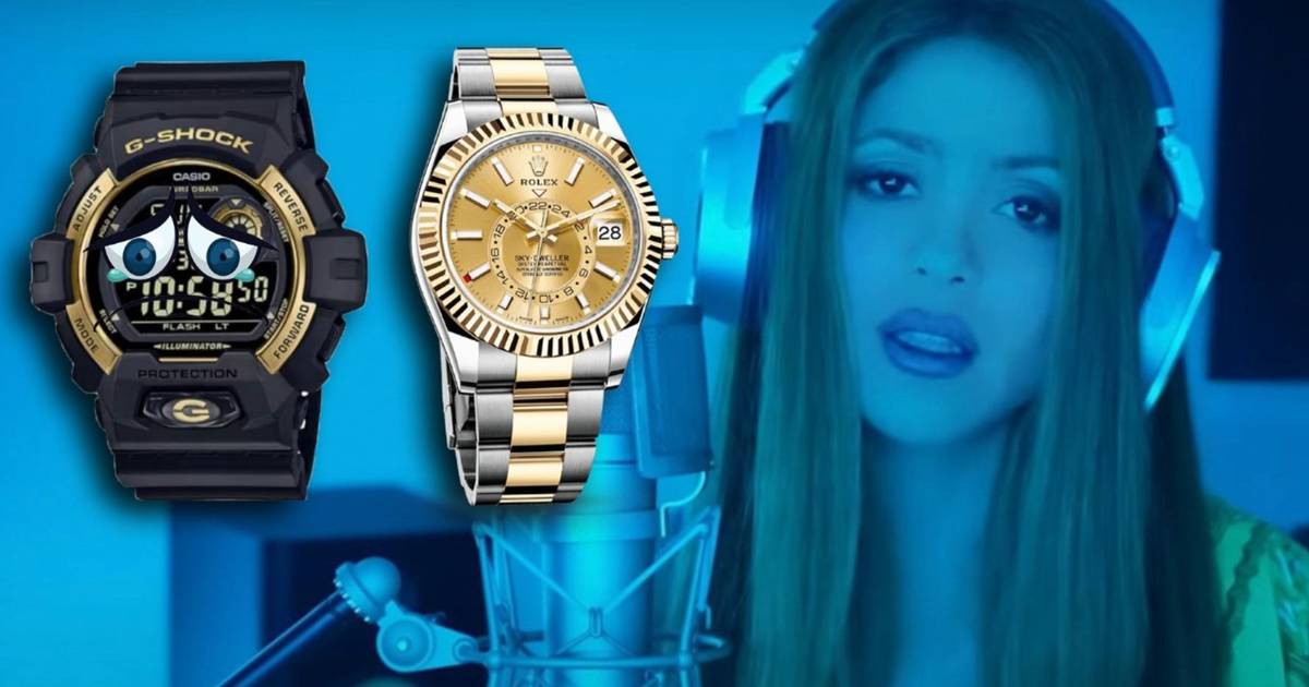 Más caros que un Rolex? Esto cuestan algunos relojes Casio que Shakira  menciona en su canción – El Financiero