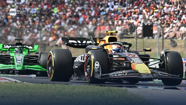 ¡McLaren hizo el doblete! Lando Norris fue el más rápido y Checo Pérez fue 9° en la segunda práctica libre de Bélgica