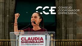 Empresarios felicitan a Claudia Sheinbaum, virtual ganadora de la Presidencia