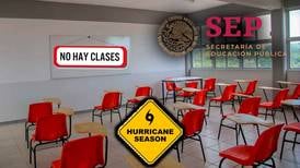 SEP: ¿Qué estados suspenden clases por el Huracán Beryl y la Depresión Tropical Chris en México?