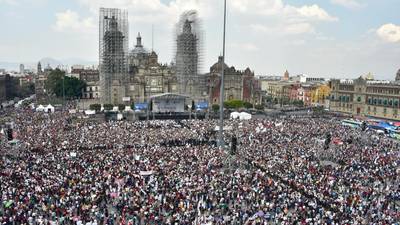 Marcha de AMLO: Asisten 1.2 millones de personas, según Gobierno de CDMX