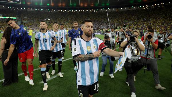 ‘Había familias de los jugadores en las gradas’: Messi explotó por ataques a argentinos en el Maracaná