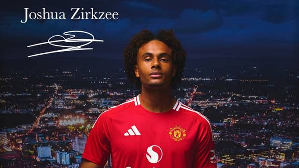 ¡Manchester United hizo oficial el fichaje de Joshua Zirkzee! Primera contratación en la nueva era de los Red Devils