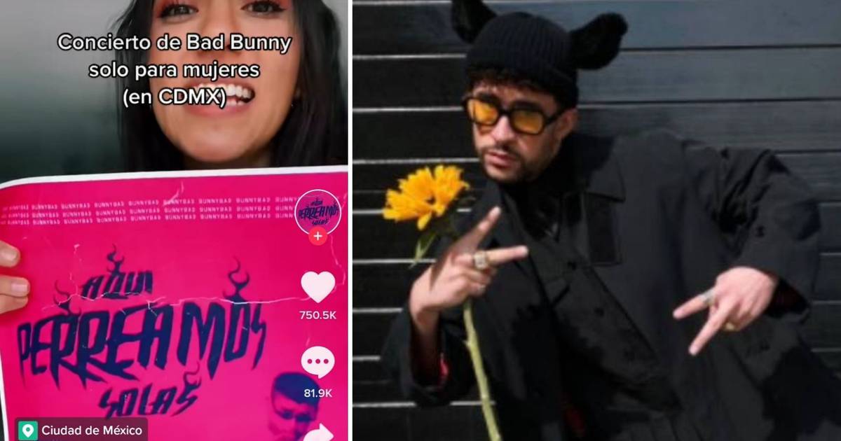 Fans ask Bad Bunny to hold an exclusive women’s concert – El Financiero