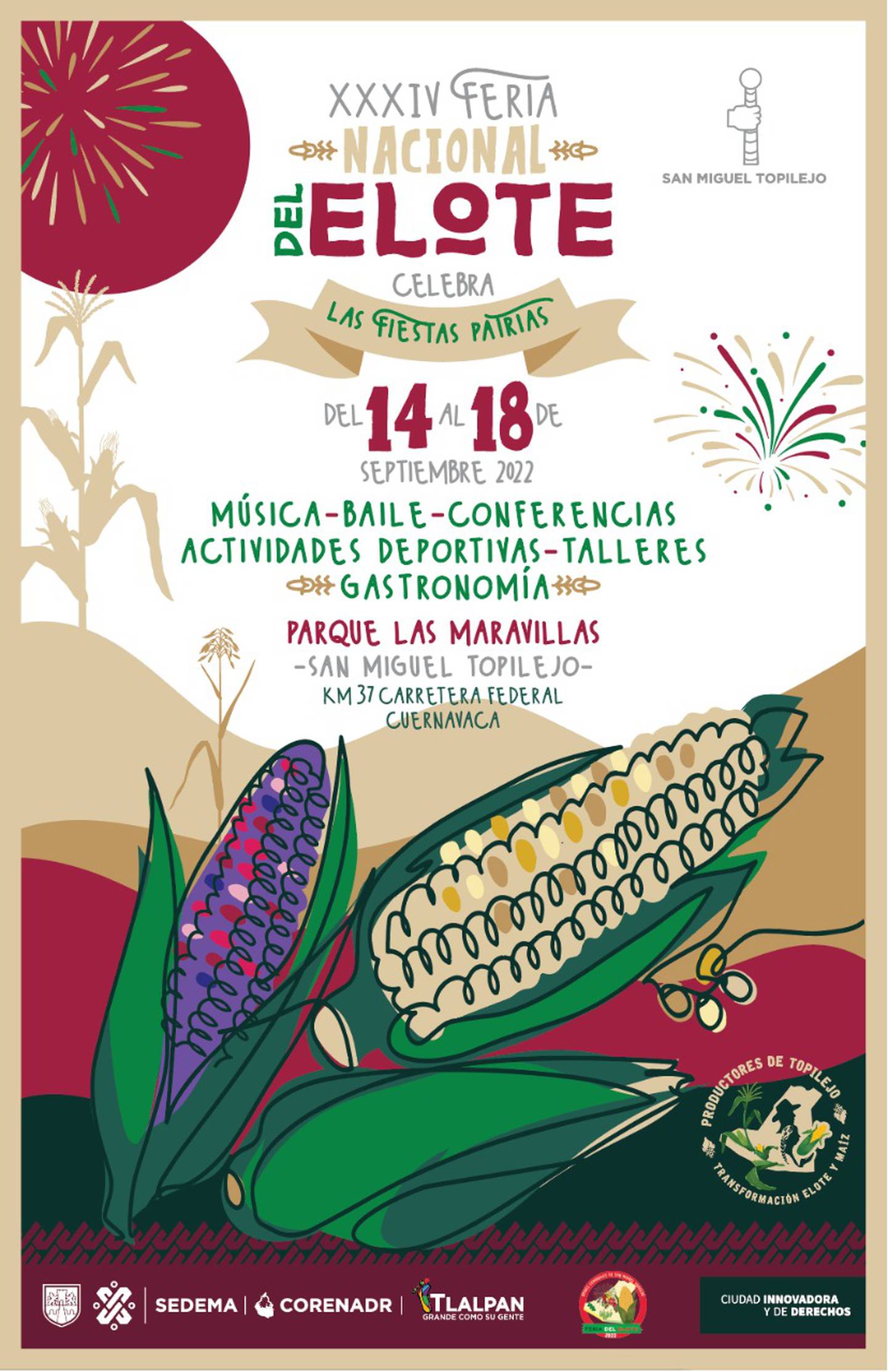 ¡Viva el maíz! Llega la Feria Nacional del Elote 2022 a la CDMX El