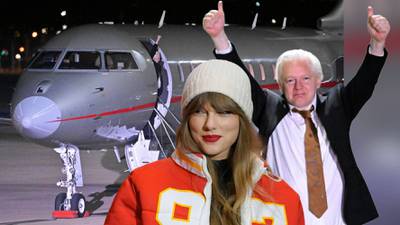 ‘Karma’ es libertad: Assange regresa a Australia en el avión que Taylor Swift usó para ir al Super Bowl