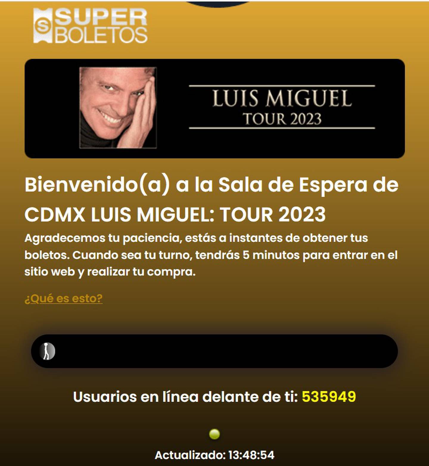 Nuevas fechas de Luis Miguel Así va la venta de boletos con más de 500