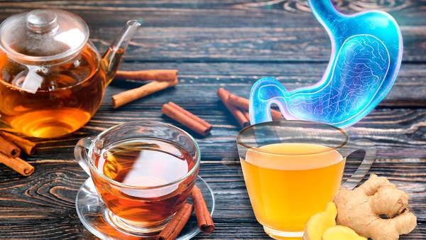 ¿Cuál es el efecto del té de canela con jengibre en el estómago?