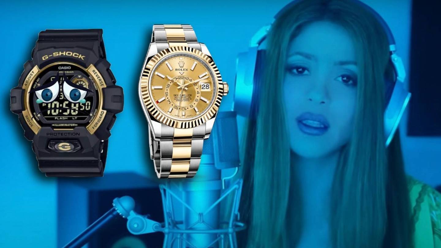 Más caros que un Rolex? Esto cuestan algunos relojes Casio que Shakira  menciona en su canción – El Financiero