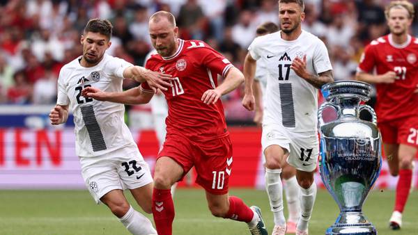 Tres años después de infarto, Eriksen marca el gol de Dinamarca en la Eurocopa 2024