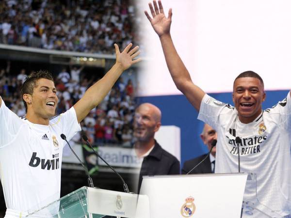 Kylian Mbappé rindió ‘TRIBUTO’ a Cristiano Ronaldo durante su presentación con el Real Madrid (VIDEOS)