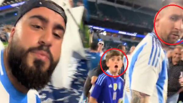 Fan se acercó a pedirle una FOTO a Messi; el argentino lo VIO FEO y no se la tomó (VIDEO)