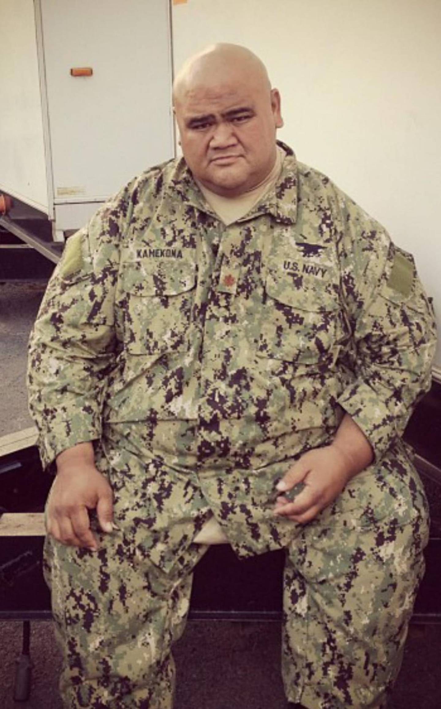 Taylor Wily était un lutteur de sumo.  (Photo : Instagram @taylorwily)