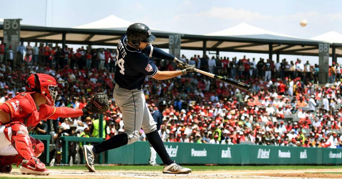 Padres blanquea a Gigantes en histórica serie de Grandes Ligas en CDMX