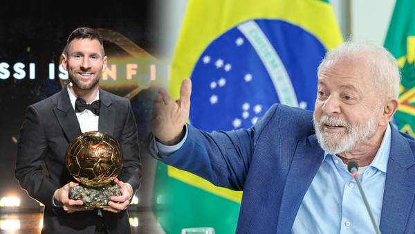 Lula da Silva aplaudió a Messi por su octavo Balón de Oro y raspó a las actuales figuras del futbol brasileño