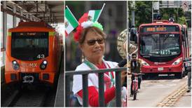 Metro y Metrobús también darán el ‘Grito’: Estos son los horarios del transporte público en las fiestas patrias
