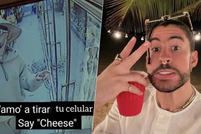 Bad Bunny y sus mejores memes tras tirar el celular de una fan