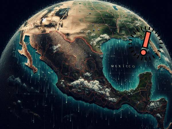 Dos Zonas de Baja Presión cerca de México ¿Tienen posibilidad de ser ciclones?