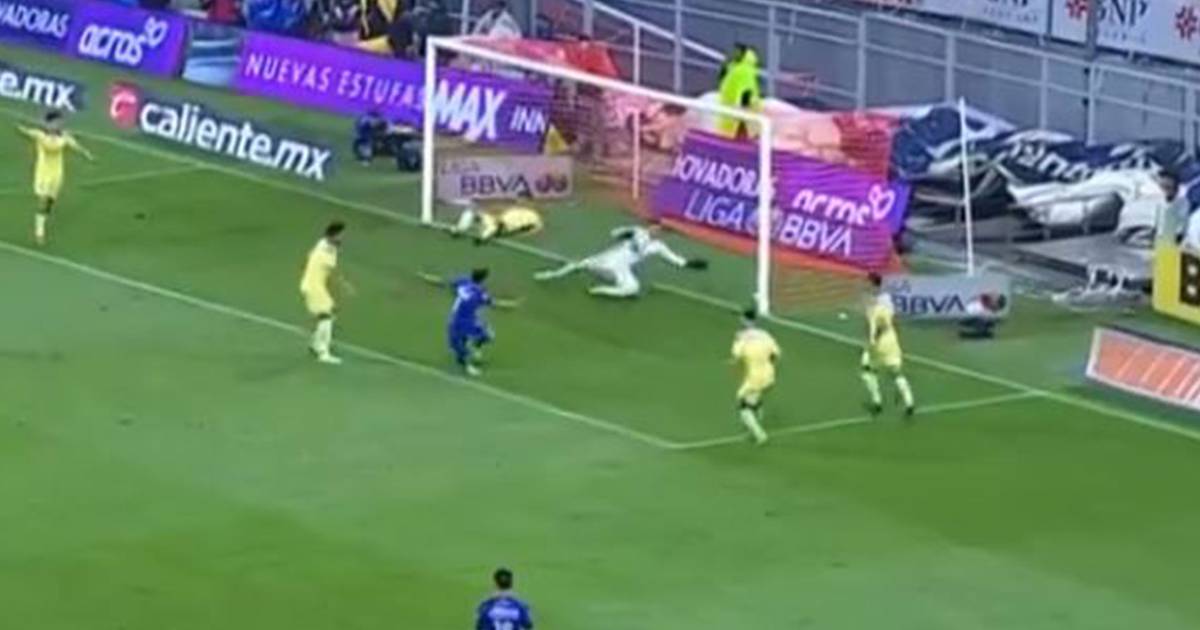 Nieuznany gol Cruz Azul przeciwko Ameryce!  Faravelli pokonuje Malagona, ale nic nie zostało policzone, bo był nie na miejscu (wideo) – Fox Sports