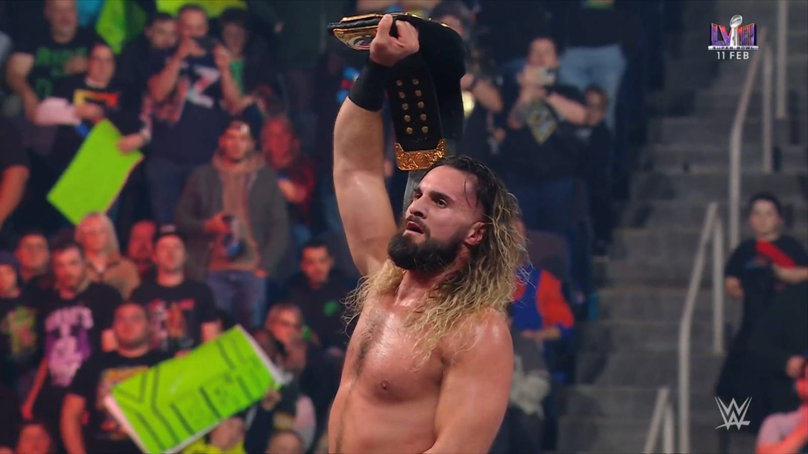 And Still Seth Freakin Rollins Retiene El Campeonato Mundial Pesado De Wwe Ante Jey Uso Video 